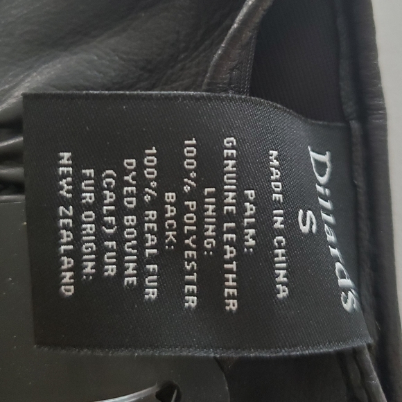 Dillards Accessories Leopard Calf Hair Leather Gloves Poshmark